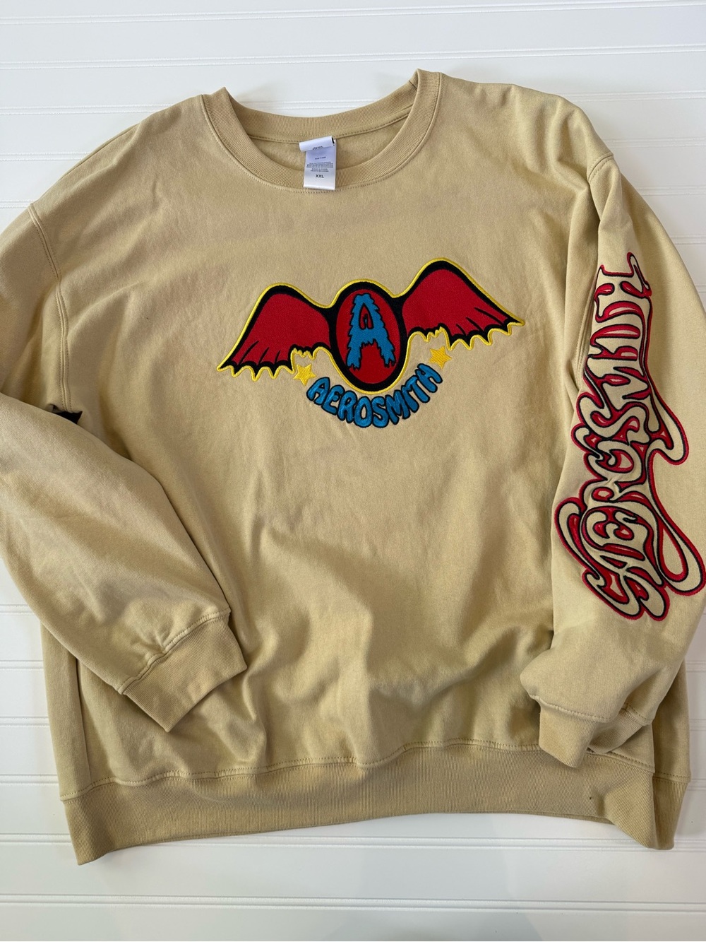 Aerosmith Embroidered Sweet Emotion Sweatshirt